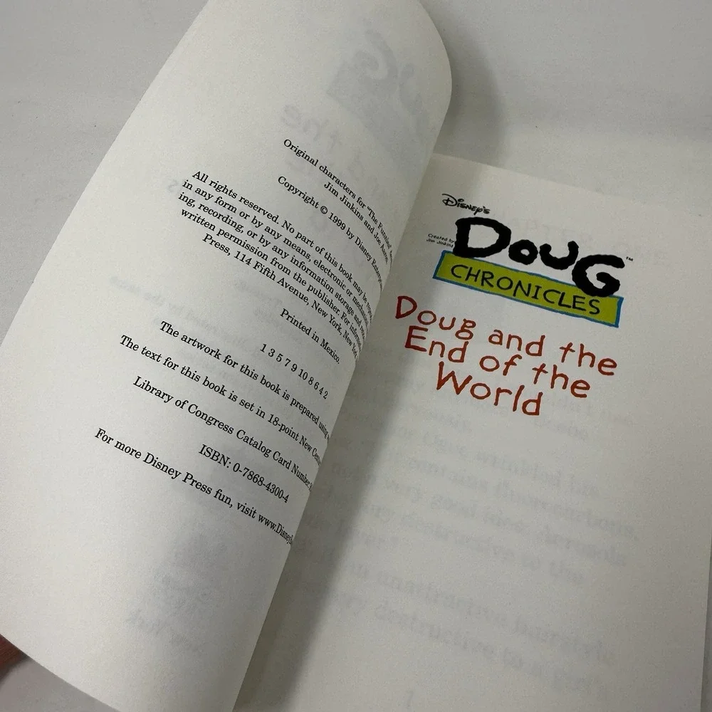 Disney's Doug Chronicles: Doug and the End of the World - Book #12